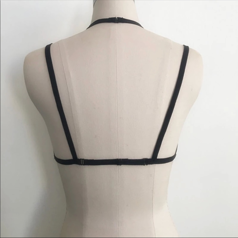 💖💕SEXY BLACK BRA HARNESS 💖💕 - Picture 6 of 6